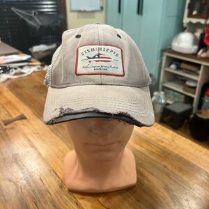 Fish Hippie Gray Trucker Hat